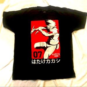 Naruto Shippuden Collection Shirt Sz XL